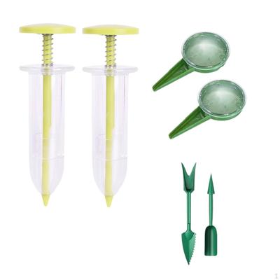 Garden Seed Dispenser Planter Adjustable Handheld Gardening Tool Manual Flower Plant Sower