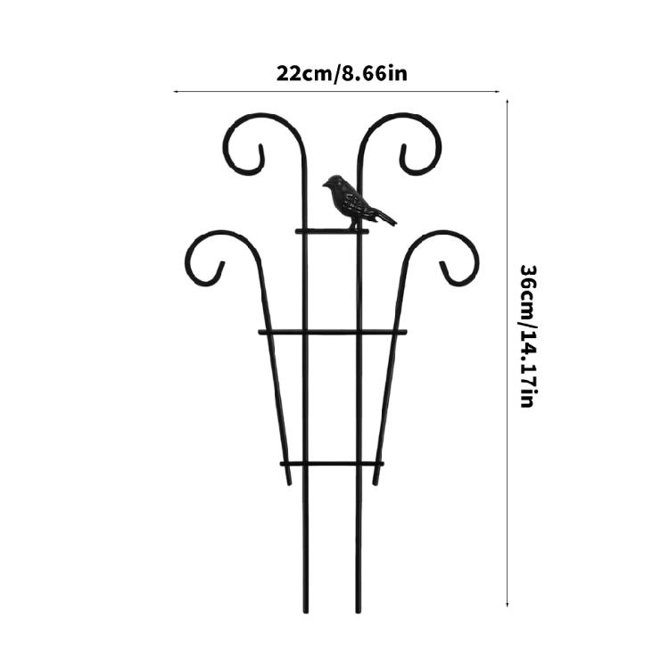 Garden Stake Removable Obelisk Support for Climbing Plant Trellis Height Suitable for Various Climbing Plant