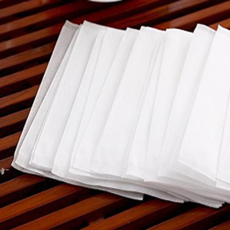 

100pcs/Lot Disposable Non-Woven Teabags Empty Drawstring Filter Bags For Spice Tea Packaging Supply Length 6cm width 8cm
