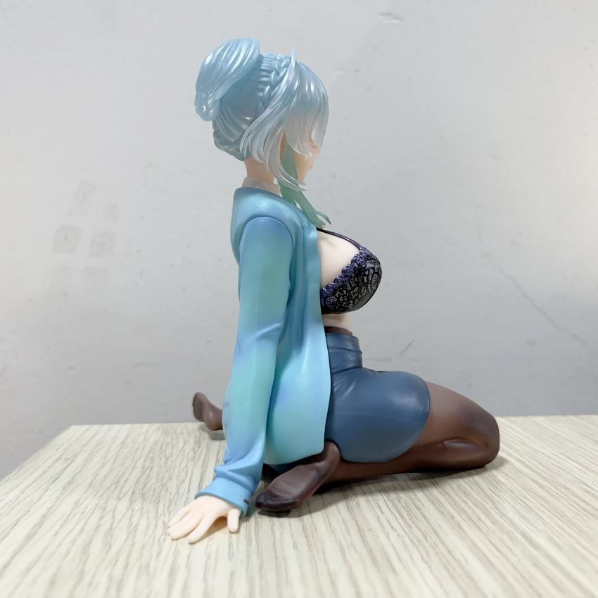 14CM Miboujin No Yukionna Yukino Midwinter Mifuyu Snowman of Snowy Snow Girl Figure Anime Model For Adult Doll Toys Gifts