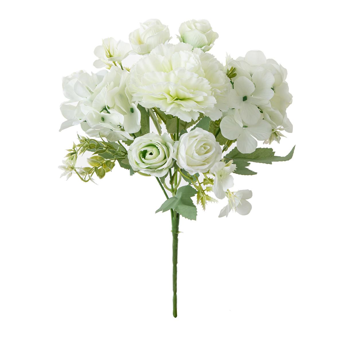 

Silk Artificial Flower Carnation Rose Festival Wedding Bridal Bouquet Wreath Home vase Garden arch Decoration DIY gift Hot sale 1pc