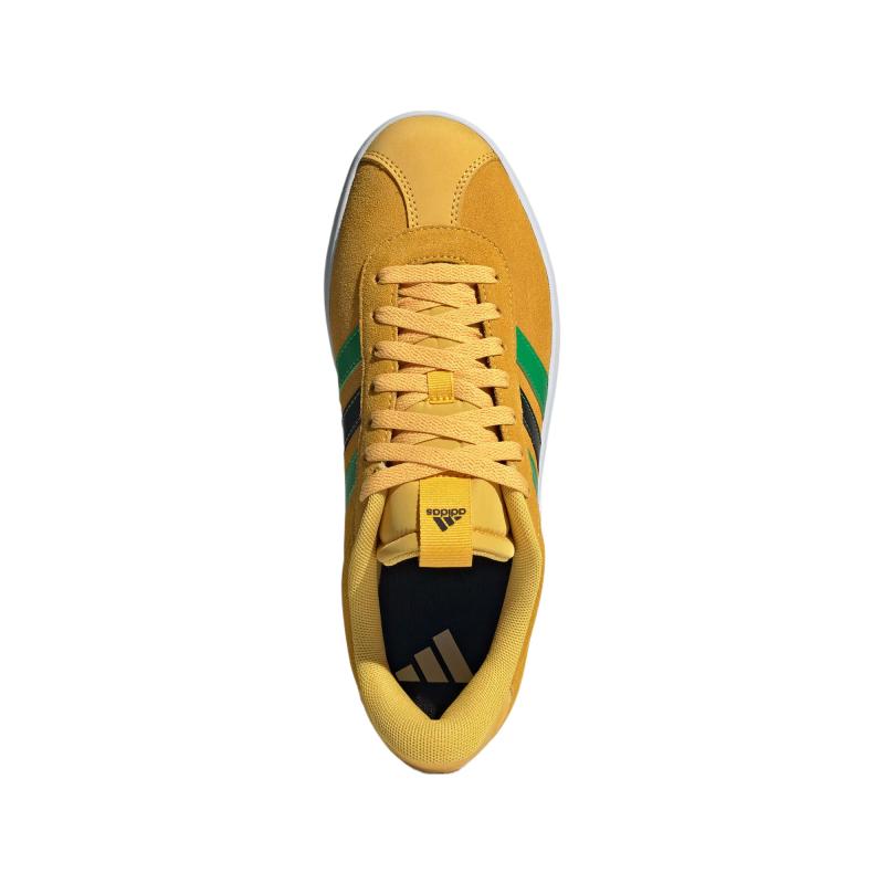 Adidas Coverage Anti-Slip And Wear-Resistant Low-Top Tennis Shoes Unisex Gold/Fresh Green/No. 1 Black Sneakers IF4463