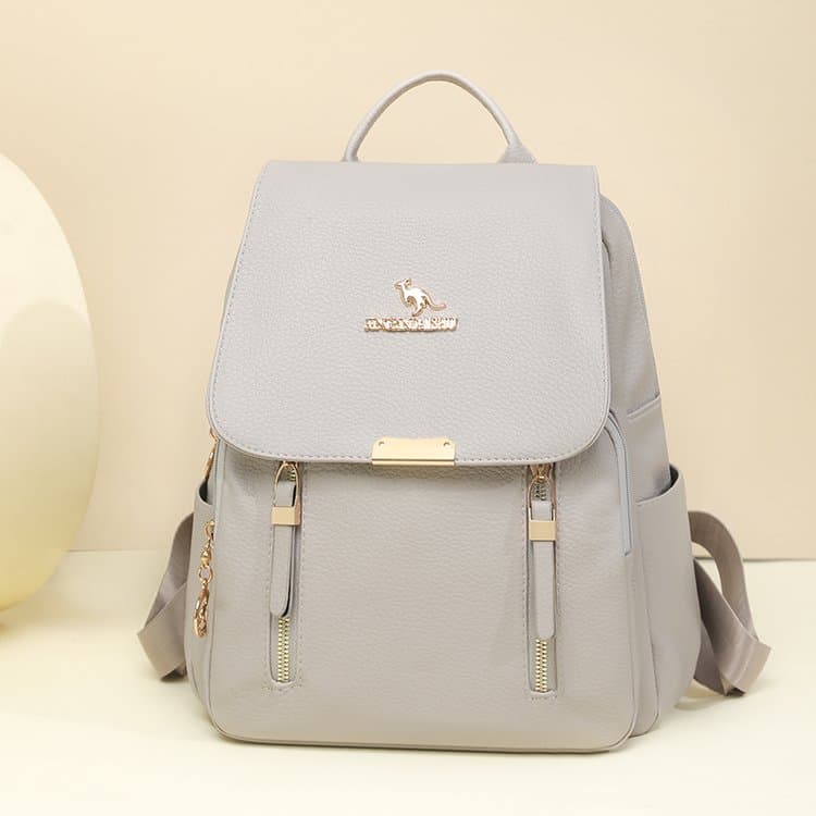 Flip-top large-capacity backpack student backpack