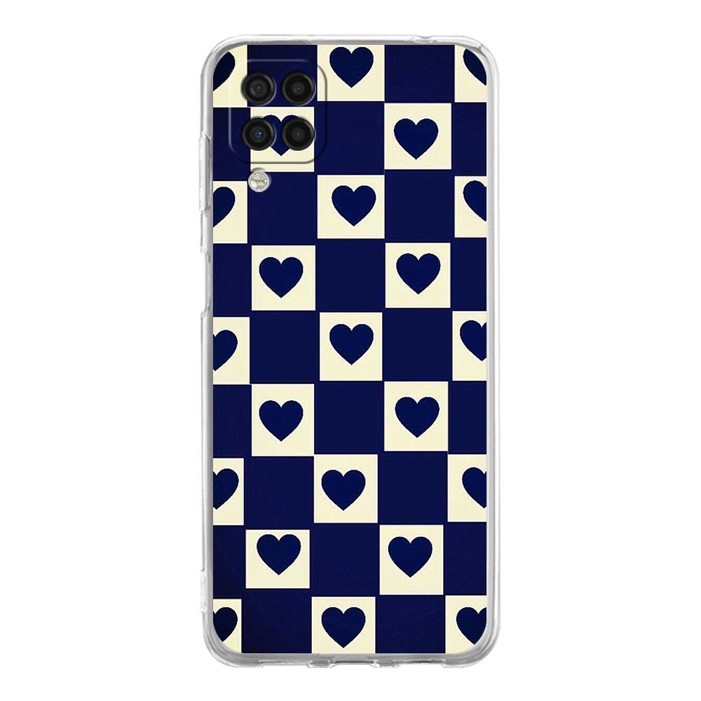 Phone Case For Samsung A13 A33 A35 A55 A73 A53 A23 A51 A71 A21S A72 A31 A41 A05s A03S A15 A25 5G Cover Checkerboard chess board