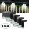 Outdoor Solar Lamp - Pack of 4 - Warm White - Waterproof - Automatic Ignition