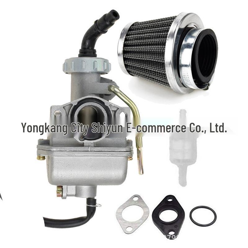 50-125CC Off-road ATV/Beach Buggy Carburetor Kit with 35MM Air Filter & Gasket 48mm