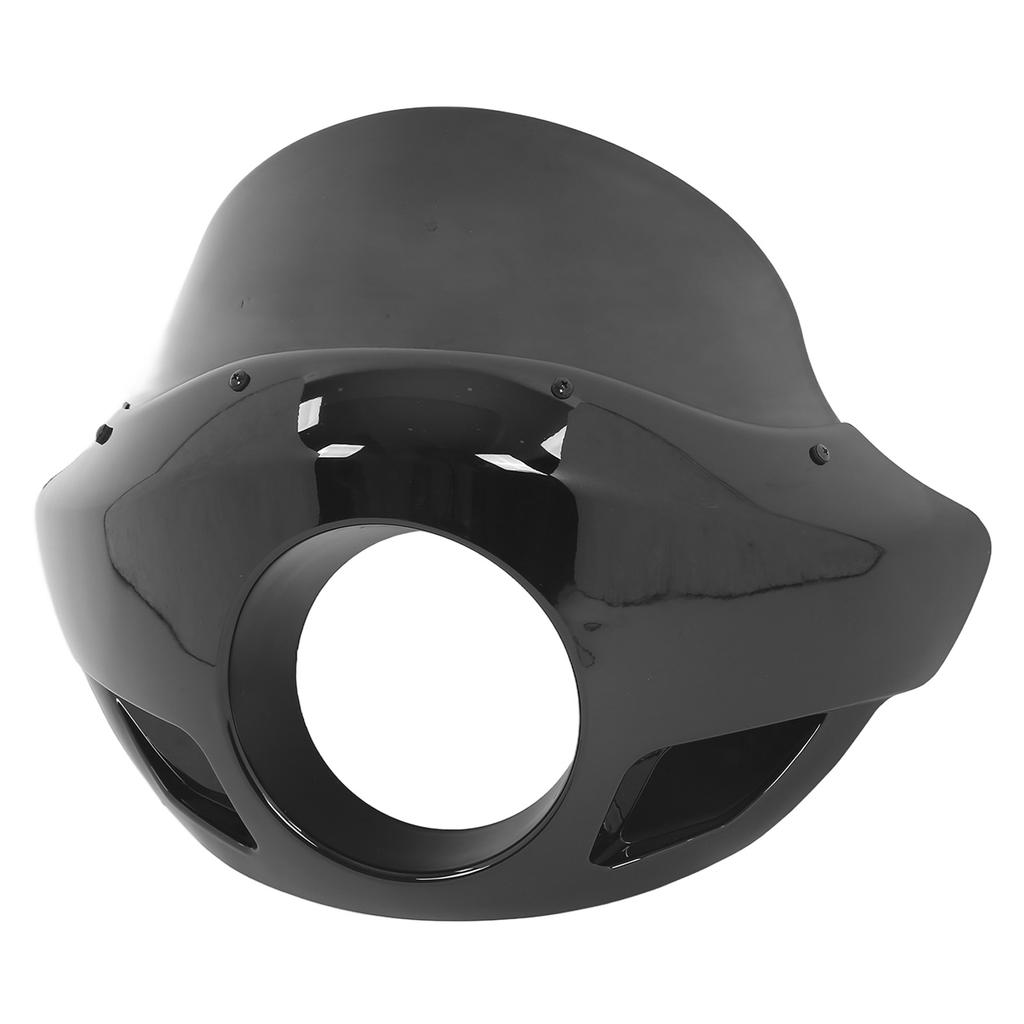 Motorcycle Front Headlight Bat Wing Fairing Aerodynamic Modification Replacement for FL Touring Models 1996‑2013