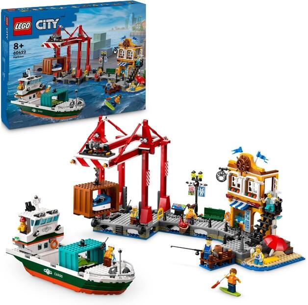 

LEGO City 60422 Морской порт с грузовым кораблем