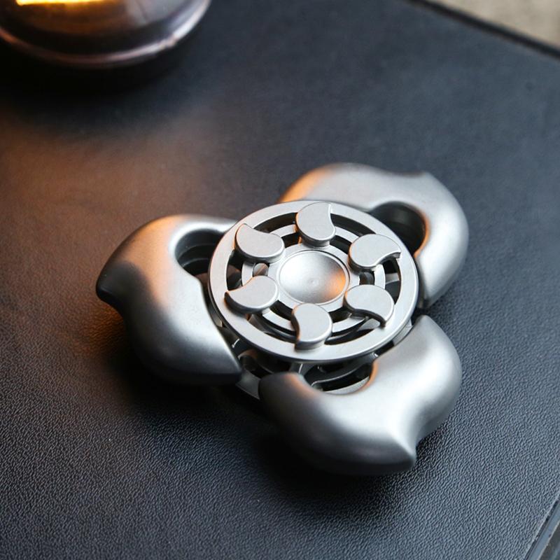 EDC Hand Spinner  Stainless Steel Fidget Spinner ADHD Concentration Toy Fidget Spinning Toy  Fidget Toys Adults Gift