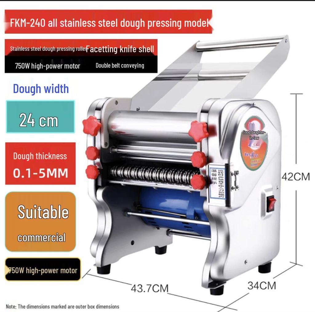 Good Daughter-in-law Automatic Stainless Steel Dough & Noodle Press Machine