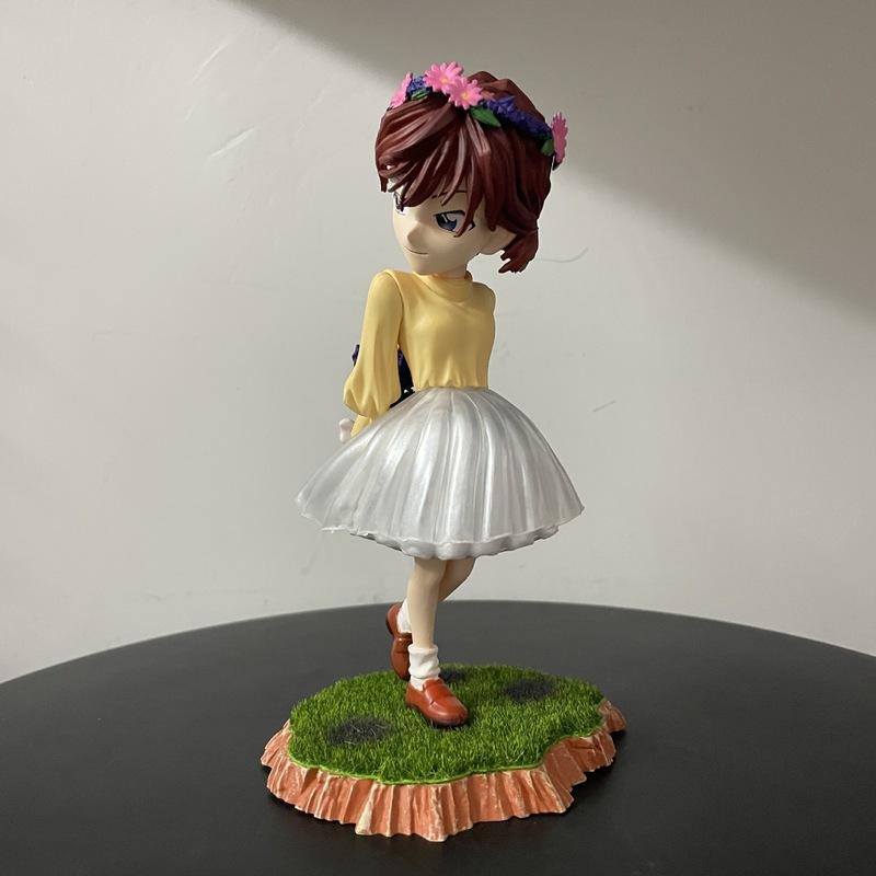 Conan Anita Hailey Action Figure Vi Graythorn Figuras Anime Haibara Ai Peripheral Manga GK Statue Model Ornament Gift for Kids