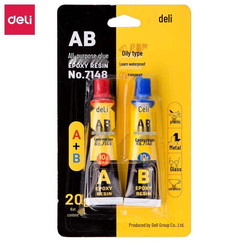 Deli 7148 Universal Strong AB Adhesive Glue