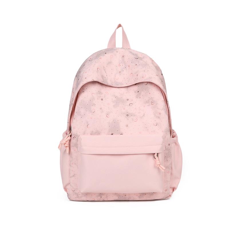 Schoolbag wholesale Korean fresh and cute schoolbag for girls junior high school students lightweight backpack college student travel leisure backpack