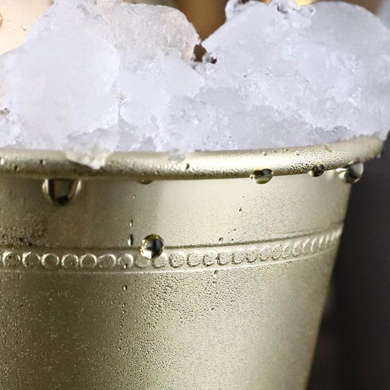 Stainless Steel Moscow Mules Cup Cocktails Cup Tumblers Classic Mints Julep Cups Reusable Metal Glasses for Drinking