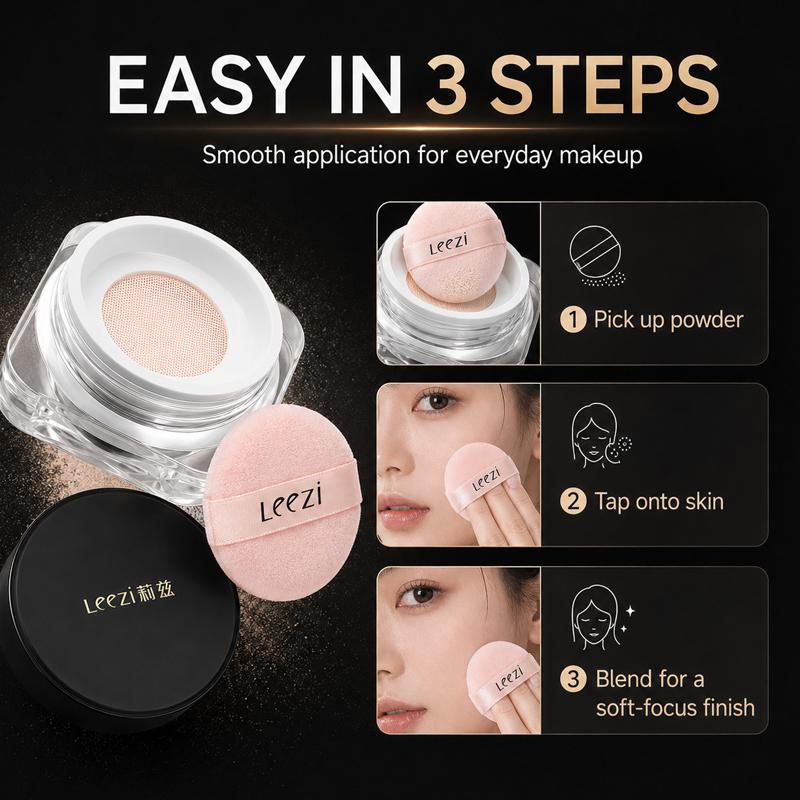 Whitening Youwu Air Loose Powder Absorbs Oil, Holds Makeup, Does Not Get Stuck, Refreshing Makeup, Suitable for Oily Skin and Oil Control