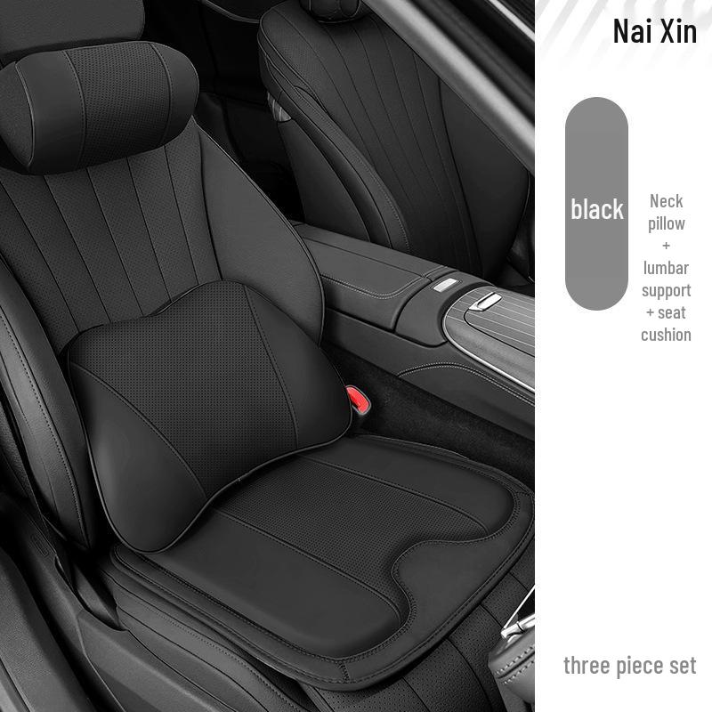 All-Season Headrest, Neck & Lumbar Support Cushion for Geely Galaxy E5 Car Seats