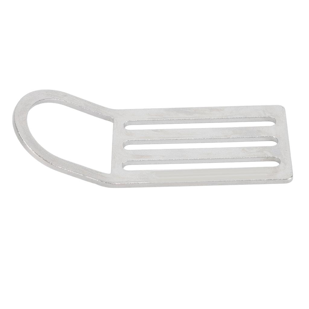 Weight Belt D Ring Stainless Steel Diving Weight Belt Keeper Stopper with D Ring for for Seawater