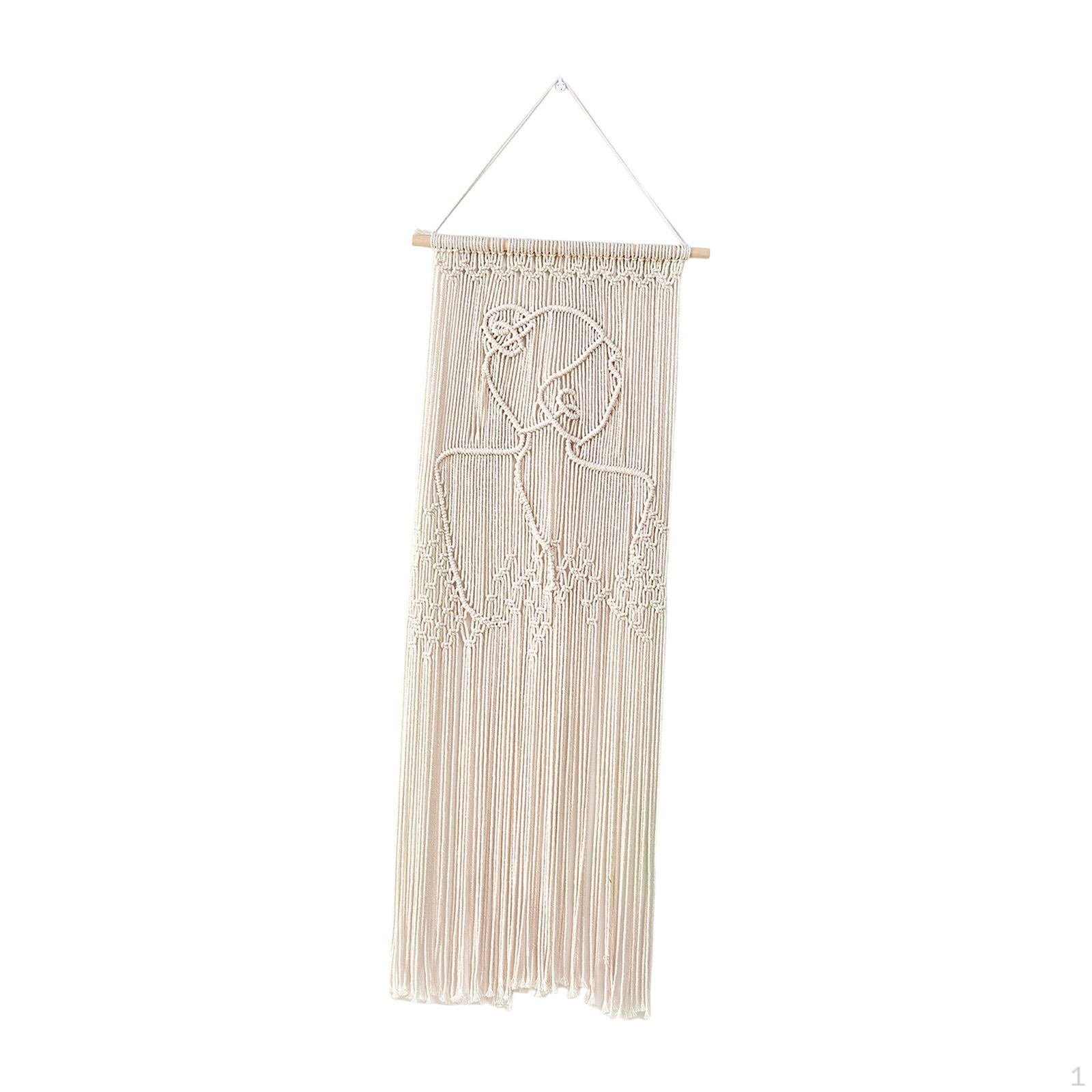 

Boho Inspired Handcrafted Wall Hanging for Home Decor Sides