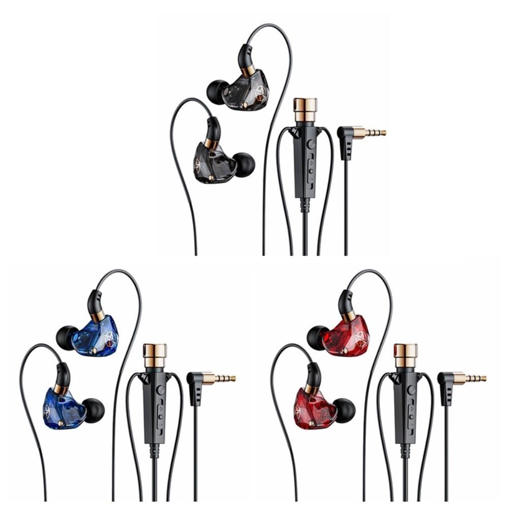 3.5mm Wired Earphone Dynamic Wired Headset Music Earbuds in Ear Earphones  Live Stream
