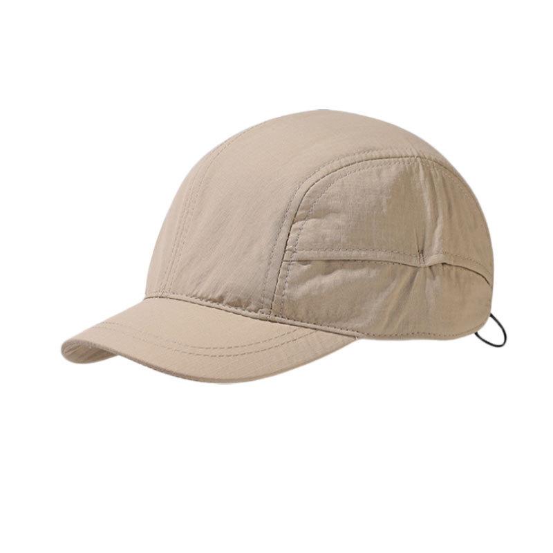 Spring Lightweight Quick-Drying Baseball Cap Unisex Solid Color Outdoor Sports Breathable Sunscreen Cap