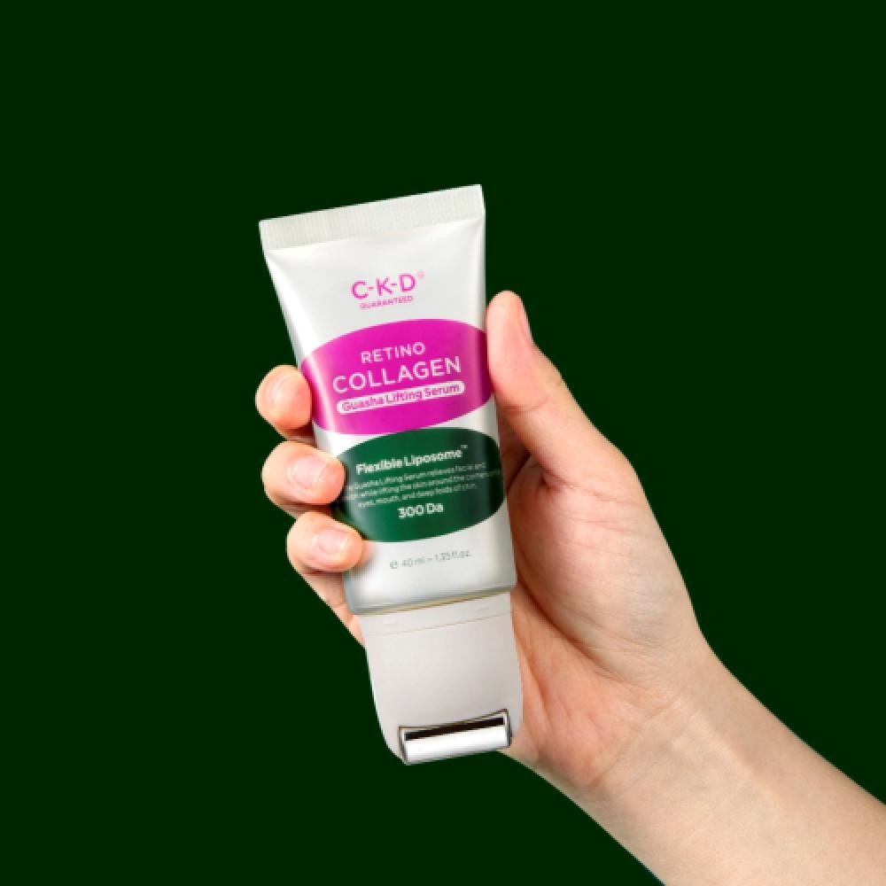Ckd Garantito Retinolo Collagene Basso Peso Molecolare 300 Gua Sha Lifting Siero Ricarica 40ml