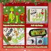 2Pcs Christmas Kitchen Rugs and Mats For Home Decorations 40x120cm, 40x60cm