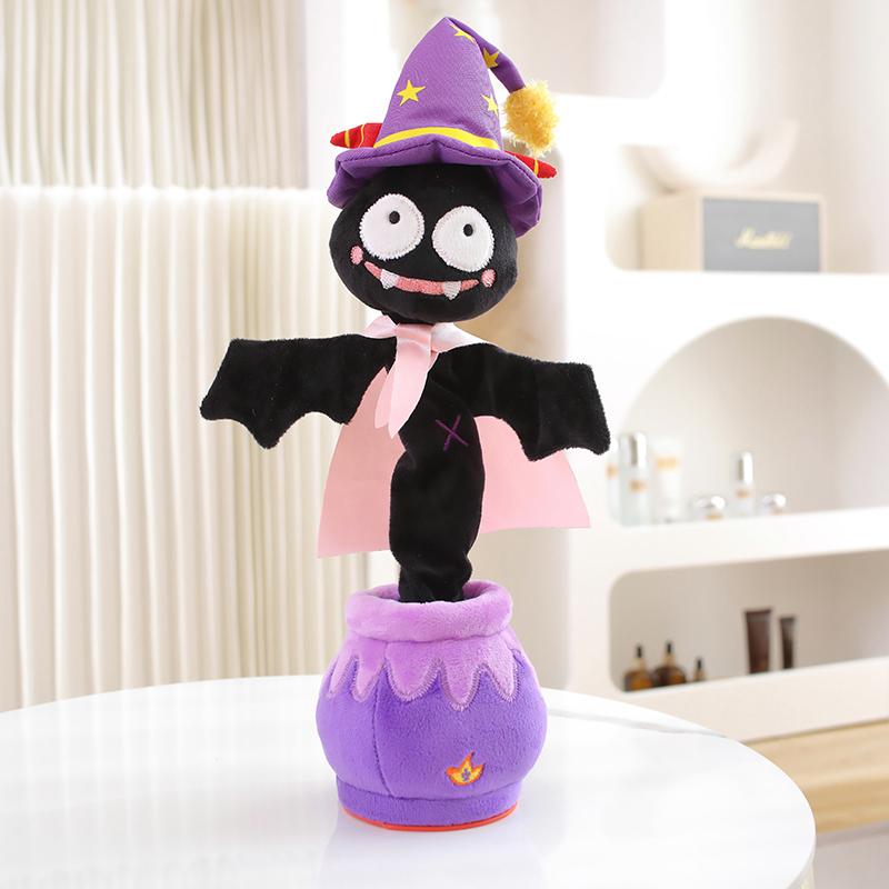 

Креативные 40 см Электрические Плюшевые Куклы Танцующие Животные Супер Мягкие Куклы Мультяшный Санта Клаус Летучие Мыши Тыква Игрушка Хэллоуин Подарок на День Рождения about 40cm battery