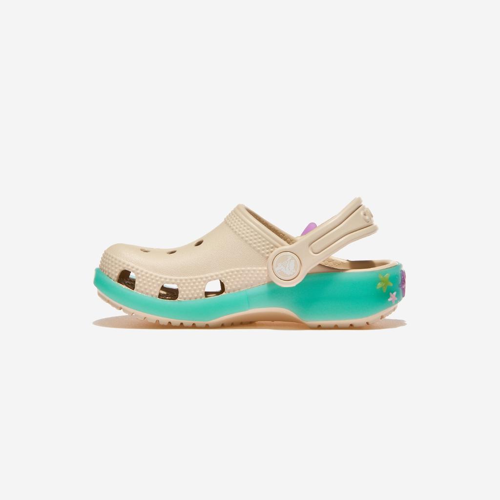 [Crocs] Classic Sea Sparkle Shaker Clog Toddler [CRS213274-FRAPPE]