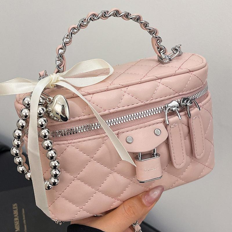 Popular rhombus handbag bag women's summer trendy fashion sweet chain box bag casual messenger bag
