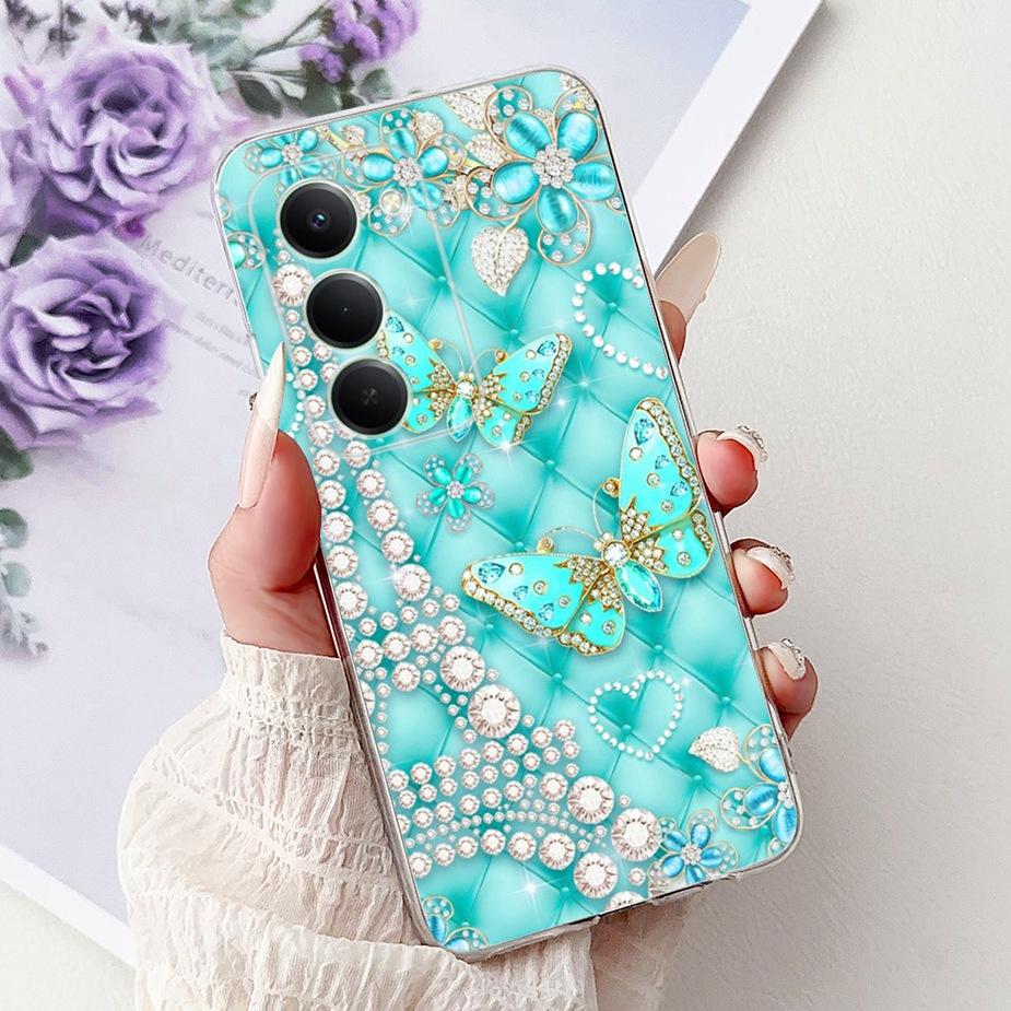 For Xiaomi Redmi 15 5G Case Cute Cat Luxury Painted Cover 6.9'' Soft Slim Phone Case For Xiaomi Redmi 15 Redmi15 4G Fundas Coque