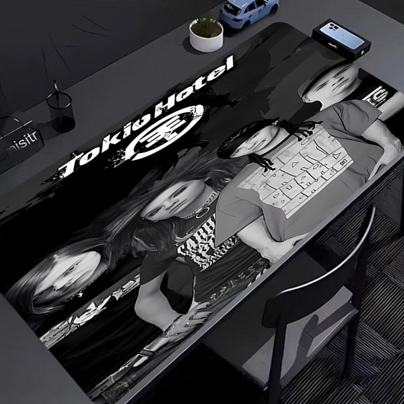 Tokio Hotel Band Mouse Pad - Non-Slip Rubber Base, Smooth Surface for Work,Gaming,Office,And Home Use, Desk Mouse Pad
