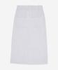 Pildeoseu Back Pocket Long Skirt Ivory