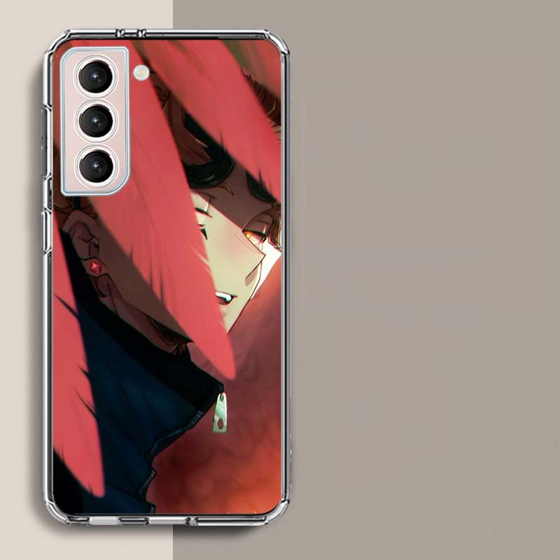 Anime MHA Hawks BNHA Phone Case For Samsung Galaxy S25 Edge S24 S23 FE S21 S20 S10 Plus S22 S26 Ultra Cover Clear Cases TPU Capa