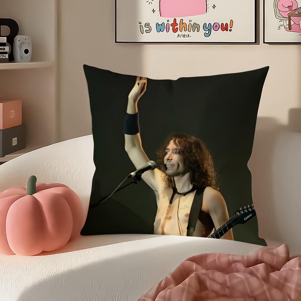 Rebellious Spanish Rock Band EExtremoduro Cushion Cover Pillowcase Short Plush Invisible zipper Room Sofa Cushion Cover