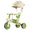 Kids' Tricycle Stroller with Pedal Car, Balance Bike, Music, and Lights for Ages 1-5