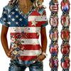 Top Casual Feminino com Estampa do Dia da Independência