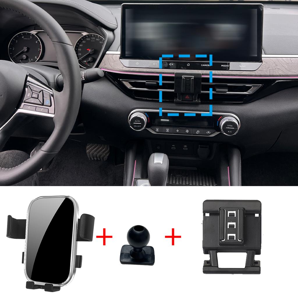 Car Mobile Phone Holder for Nissan ALTIMA Teana Altima L34 2019 2020 2025 GPS Bracket Navigation Stand Auto Accessories