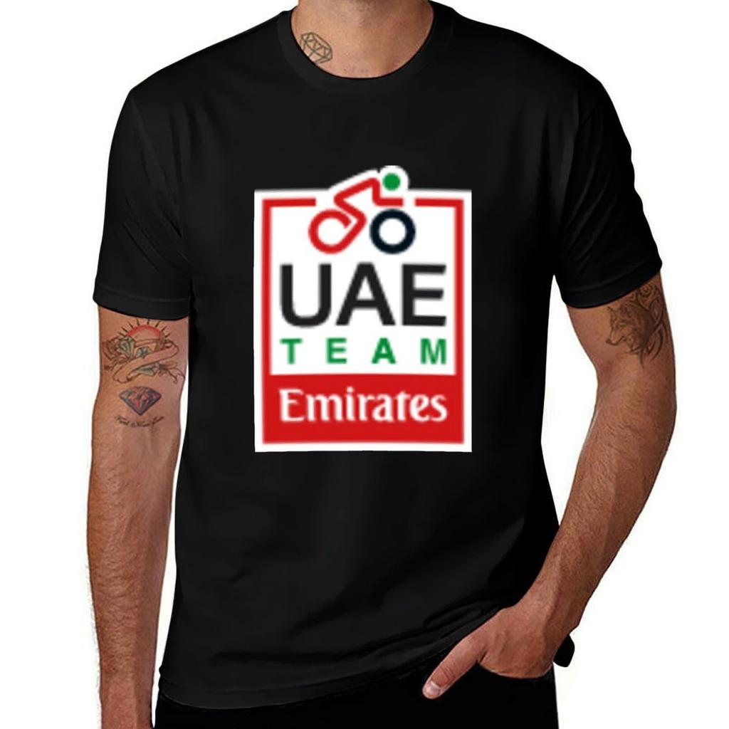 Uae Team Emirates Tshirt Trendy Casual Short Sleeve Shirt Tshirt