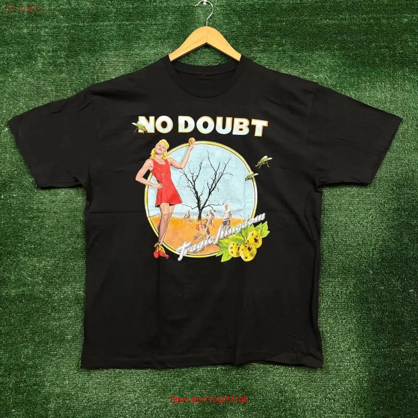 

No Doubt Tragic Kingdom Rock Band T Shirt Size Extra Large vintage Washed Slightly fashion Comfortable Stylish Unisex Casual 5XL різнокольоровий