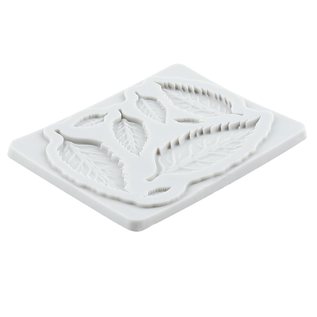 Leaf Silicone Mold Tree Leaves Fondant Molds Cake Decorating Tools Theme Cake Dessert Decorated Chocolate Candy Mold