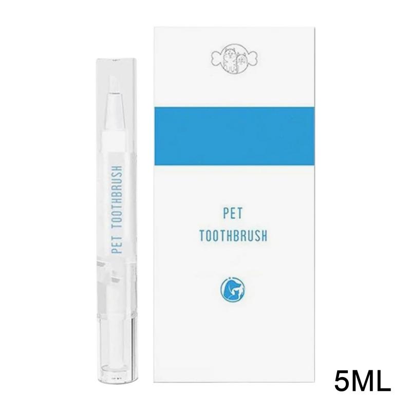 Pet Teeth Cleaning Pet Teeth Repairing For Teeth Cleaning Pet Toothbrush Pen Odorless Cat Teeth Cleaner Tool For Puppy Kitten