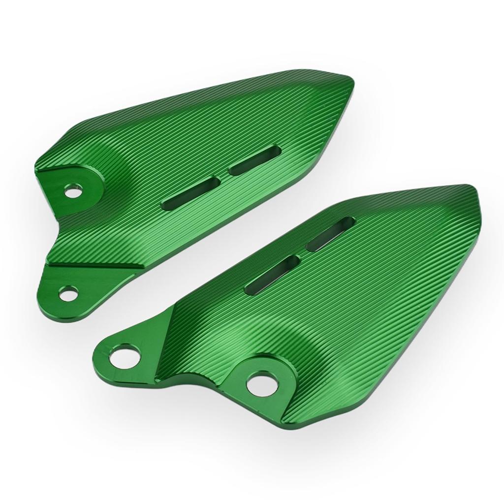 LEDISHUN Parts Aluminum Heel Plate Guard 1 Pair Compatible with