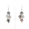 French New Style Fresh Leaf-shaped Tassel Earrings