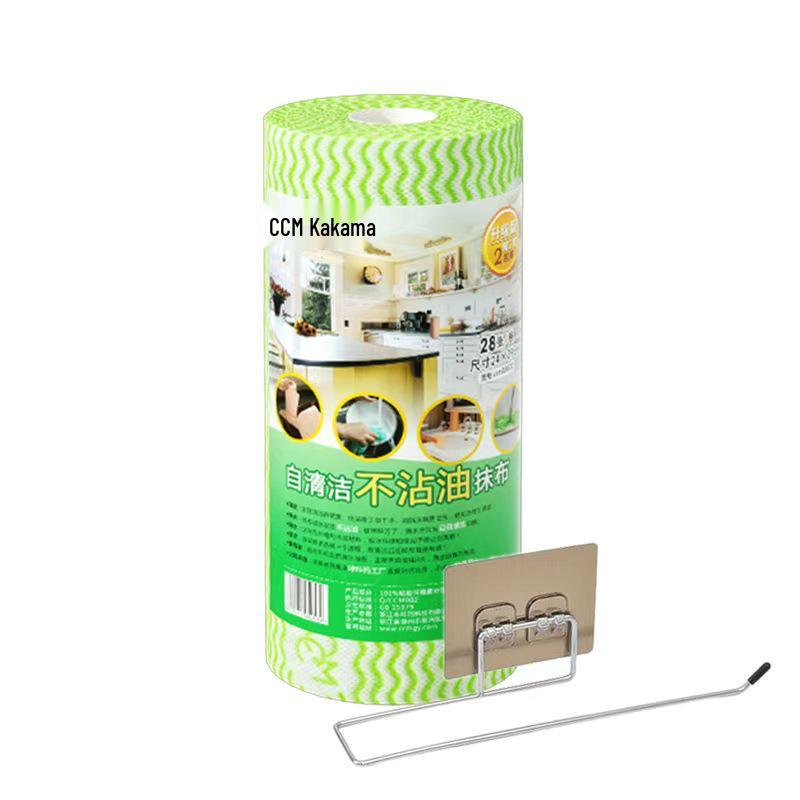 Thickened Non-stick Dual-use Dishwashing Towel: Disposable, Dry & Wet Kitchen Cloth