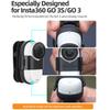 For Insta360 GO 3S/3 Camera Cap 360 Rotating Quick-Release Backpack Clip Mount Anti-Drop Sports Travel Vlog Accessories