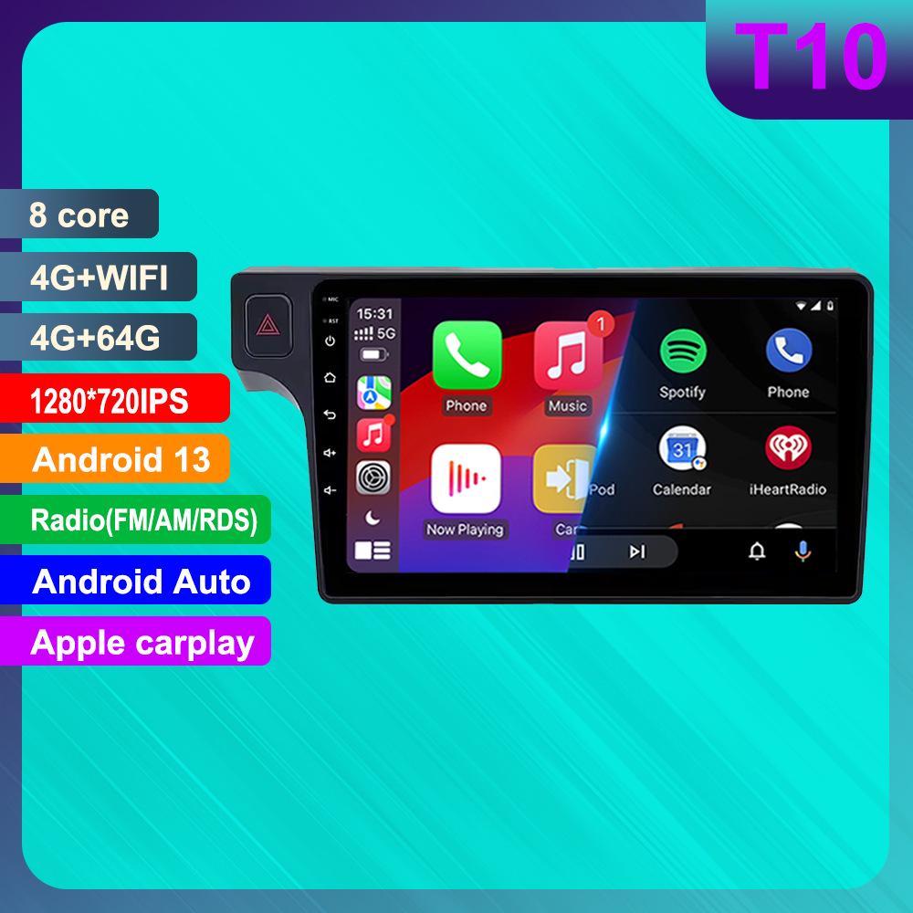 Lada 2114/2115 Car Navigation Unit with HD Rearview Camera & Android CarPlay