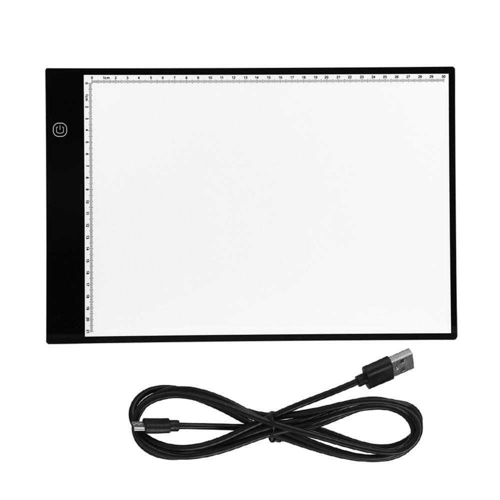 A4 Light Pad Three-Level Dimmable Drawing Light Box Animation Line Tracing