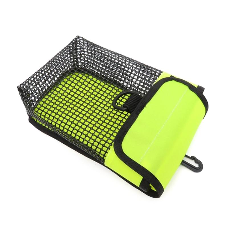 Buoys Mesh Storage Pocket Divings Gear Bag Finger Reel Safe Surface Marker