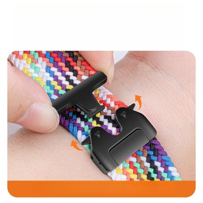 For Casio G-SHOCK GA100 110 120 GA2100 DW5600 GM110 GW5600 watchband 16mm nyoln woven watch strap magnetic buckle wristband