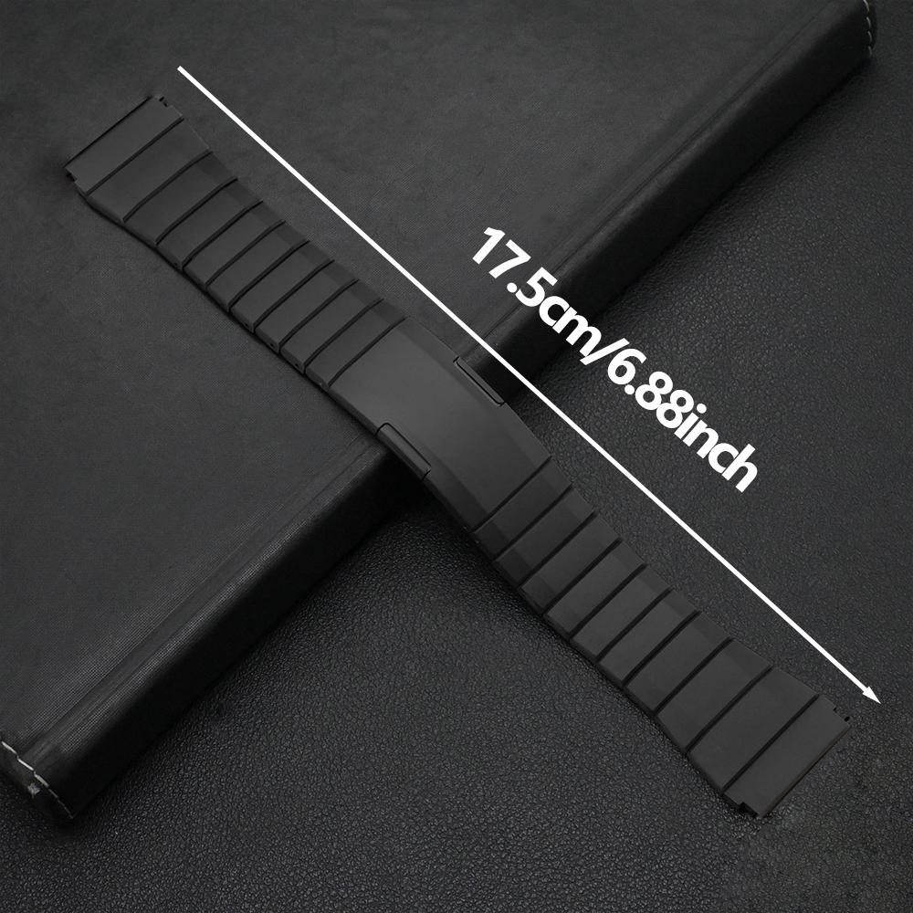 22mm Stainless Steel Bracelet for Huawei Watch GT5Pro 46mm 4Pro Men Strap for Samsung Galaxy Watch 46mm Amazfit Balance GTR Band